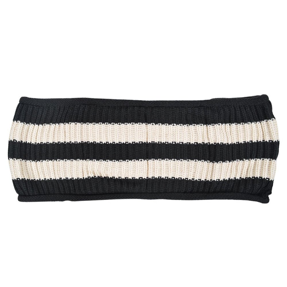 Premium Winter Knit Striped Infinity Loop 5424 - image 2
